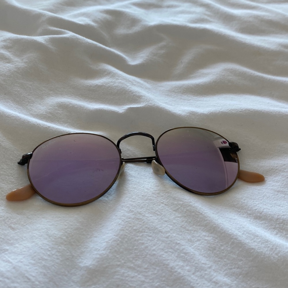 Purple ray ban sunglasses